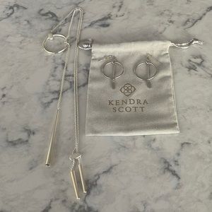 Kendra Scott necklace and earring set